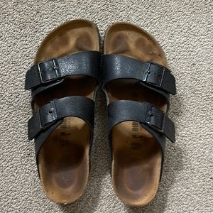 Mens size 43 Birkenstock sandals.